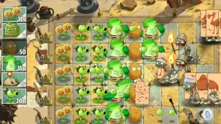 Plants VS Zombies 2! Pyramid of Doom! Уровень 12! Еле успели! Серия 112! Растения Против Зомби 2