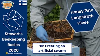 Honey Paw Hives Project: - 10: Creating an Artificial Swarm