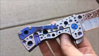 RichMade Knives Hawkbill Flipper Hand-Made Custom Knife