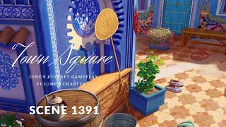 June's Journey Scene 1391 Vol 6 Ch 34 Town Square *Full Mastered Scene* HD 1080p