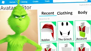 MAKING THE GRINCH a ROBLOX ACCOUNT (New Morph!)
