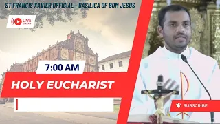 7 AM - Konkani Mass | Sukrar -Paskache Kalachem Satvem Satollem| Basilica of Bom Jesus | 17May 2024
