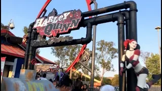 Harley Quinn Crazy Coaster, Six Flags Discovery Kingdom - GO's Coaster Clips
