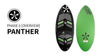 Phase 5 Panther LTD Strapped Wakesurf Board Overview