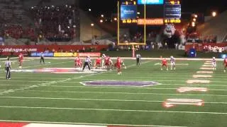 091314 nebraska at fresno st football   3rd & 3 from 45, 3rd qtr