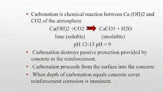 Carbonation of concrete - The eventual killer of RCC