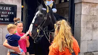 This Lady's Reaction When a Guard Yells "Get Off!"? Unbelievable!