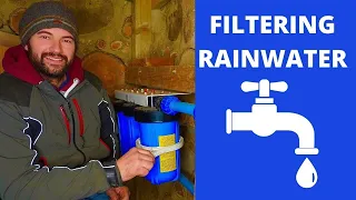 DRINKING RAIN WATER FOR OFF GRID LIVING