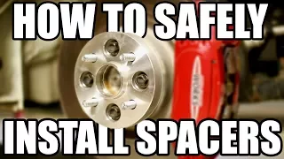 How to Safely Install Wheel Spacers