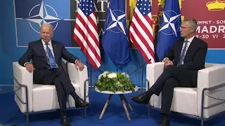 Biden: NATO Is Needed More Now Than Ever