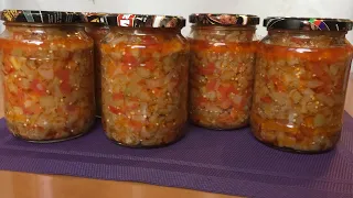 Qıslıq badımcan yeməyi,indi hazırlayın qısda rahat olun/Очень вкусны рецепт баклажанов на зиму