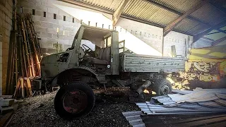 Abandoned Tractor & Crane Graveyard: WE FOUND A MILITARY TRUCK! Abandoned Places