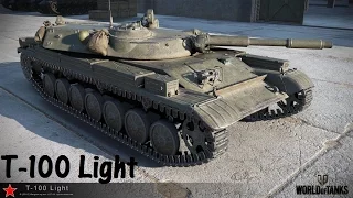 World of Tanks Replay - T-100 Light, 9 kills, 7,6k dmg, (M) Ace Tanker