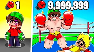 Conseguí 9,999,999 de Fuerza siendo Boxeador