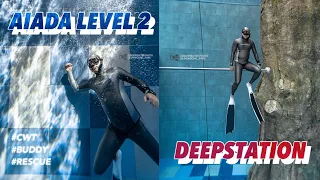 딥스테이션 프리다이빙 레벨2 AIDA2 테스트 (AIDA FREEDIVING) 하고왔어요!