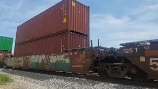 Westbound Union Pacific in Grand Prairie, TX