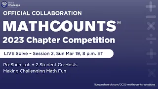 MATHCOUNTS 2023 Chapter Live Solve 2