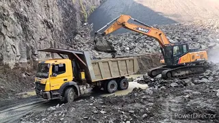 Sany excavator working amazing video#excavator #viral #video #trending #jcb #hitachi #cat