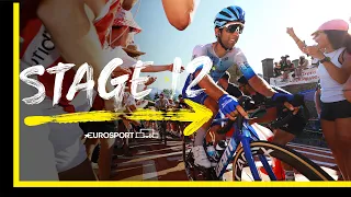 Incredible Pidcock takes victory in Alpe d'Huez! | 2022 Tour de France - Stage 12 Highlights