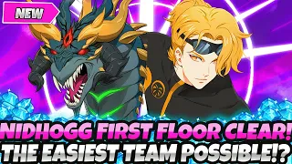 *THE EASIEST TEAM TO CLEAR NIDHOGG FLOOR 1!?* HOW TO, BEST STRATEGY & FULL GUIDE (7DS Grand Cross)