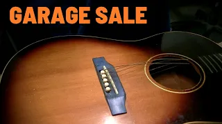 626 RSW One Mans Junk Is Another Mans Treasure - GARAGE SALE 1966 GIBSON GUITAR REPAIR