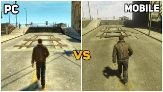 GTA 4 vs GTA 4 Mobile Comparison