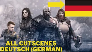 God Of War Ragnarök | All Cutscenes Ganzer Film Deutsch (German Cinematic) 4K UHD