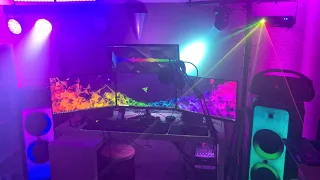 Partybox 1000 x2 Bass Test+Lightshow