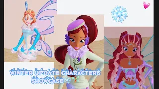 Winter Update Characters Showcase👀❄️🧚‍♀️/ Glam Magic Power