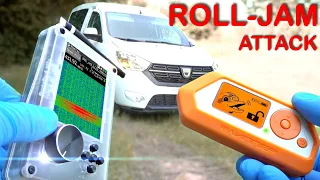 Rolljam Attack Flipper Zero & HackRF Car Unlock
