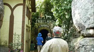 Rock City's Fairyland Caverns on Lookout Mountain in 4K