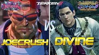 Tekken 8 ▰ JoeCrush (Rank #1 Jack-8) Vs DIVINE (Claudio) ▰ Ranked Matches
