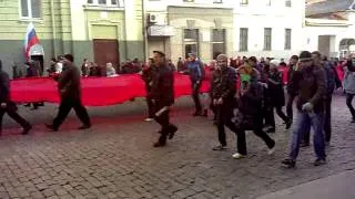 Митинг сепаратистов в Харькове