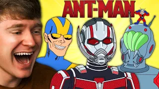 Reacting to ANT MAN the EVOLUTION!