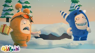 Slippery Ice | Oddbods 1 Hour Compilation | No Dialogue Comedy Cartoons for Kids