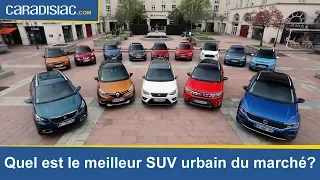 Maxi-comparatif : quel est le meilleur SUV urbain du marché?