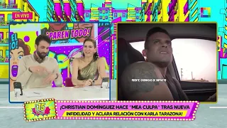 Amor y Fuego - MAY 02 - CHRISTIAN DOMÍNGUEZ HACE “MEA CULPA” TRAS NUEVA INFIDELIDAD | Willax