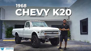 Restored 1968 Chevrolet K20 4WD 3/4 Ton Pickup Truck