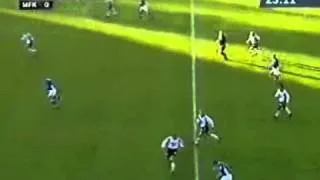 Christer George scorer mål for RBK-molde 2002