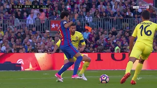 Neymar vs Villiareal 16-17 (Home) HD 1080i By Geo7prou