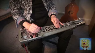 (SpongeBob music)Hawaiian Cocktail  - C6 Lap Steel Guitar