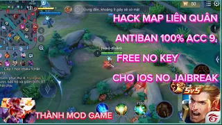 Miễn phí cách cài Hack Map Liên Quân mới nhất ios | Map sáng mới,tầm nhìn rộng,  có Antiban