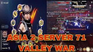 MIR4-ASIA 2 SERVER 71 VALLEY WAR | HOF BLANK ALLIANCE VS AMY ALLIANCE | HOF VS FFAM