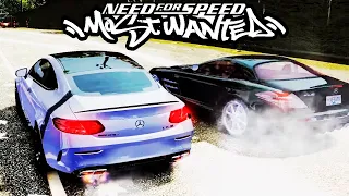 NFS MW | Mercedes-Benz SLR McLaren vs Mercedes-Benz C63 AMG Coupe | Battle against the Bull