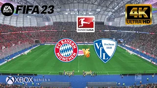 FIFA 23 - Bayern Munich vs Bochum | Bundesliga | Next Gen - Series X [4K 60FPS]