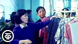 Первые китайские туристы в Благовещенске. Время. Эфир 27 сентября 1988