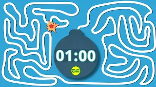 1 Minute Timer Bomb No Music | 60 Second Countdown Bomb | Bomb Timer | Online Timers