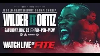 Dwyer 11-30-19 Post Fight Deontay Wilder v. Luis Ortiz