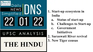 THE HINDU Analysis, 22 January, 2022 (Daily Current Affairs for UPSC IAS) – DNS