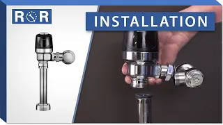 Sloan Optima Flushometer | Installation | Repair and Replace